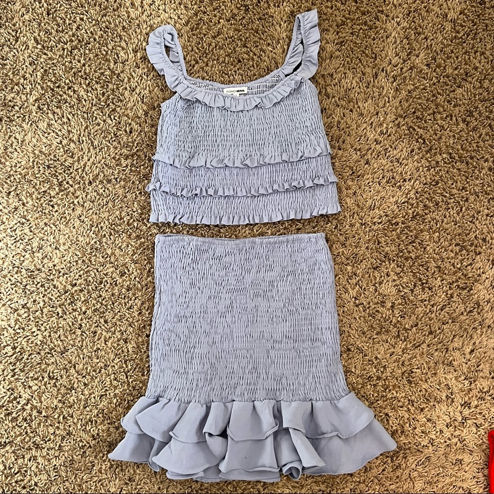 NWOT Fashion nova lavender matching set